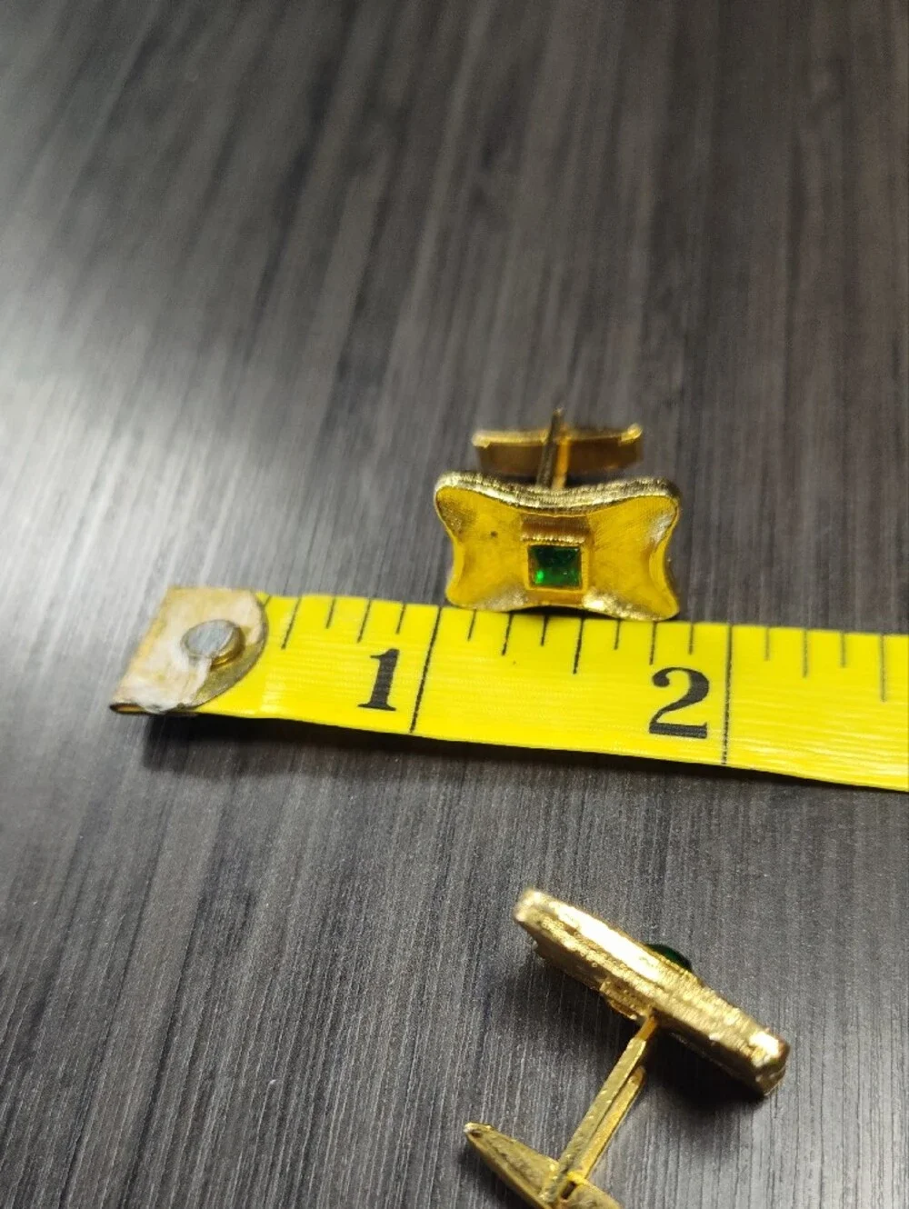 Vintage Mid Century Gold Plated Cufflinks